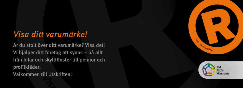 Visa ditt varumärke!